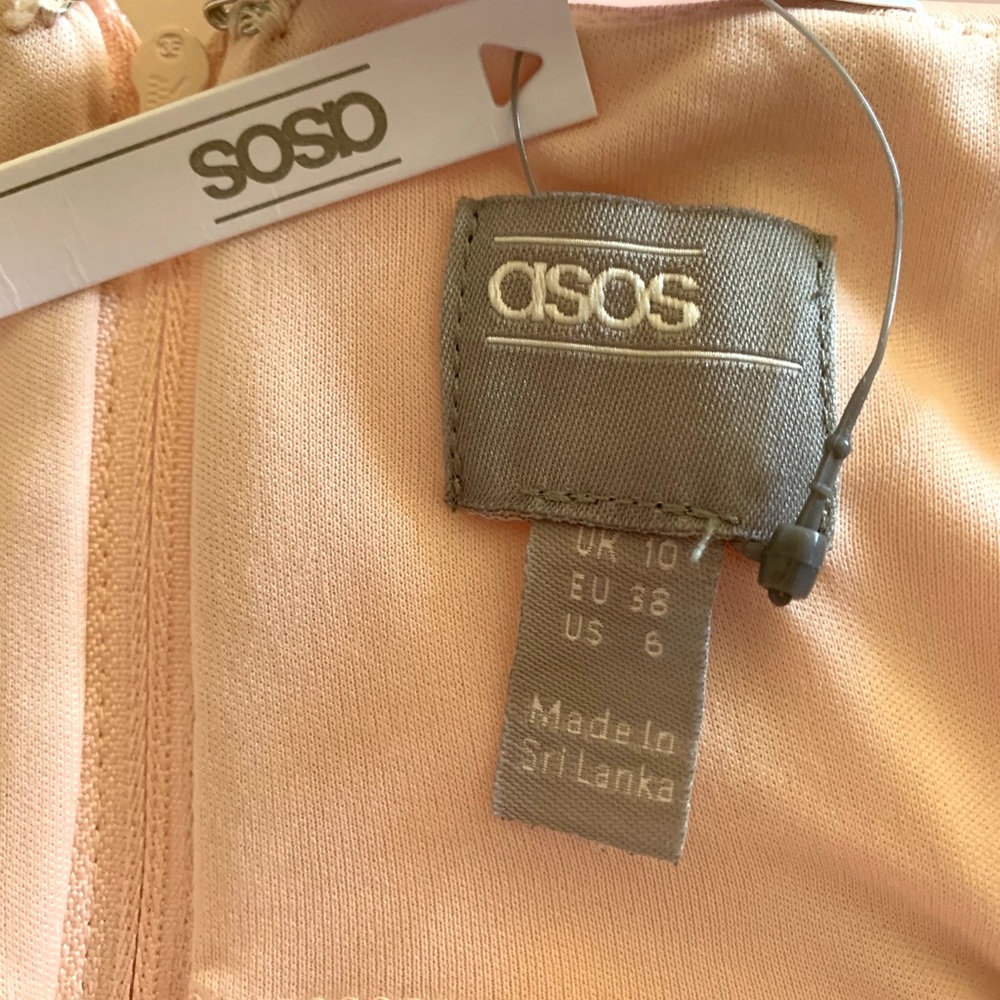 ASOS Mini Scuba Dress w/ Open Back Ballet Pink - Picture 12 of 15